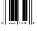 Barcode Image for UPC code 020337110166