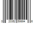 Barcode Image for UPC code 020352599946