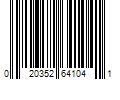 Barcode Image for UPC code 020352641041