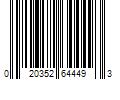 Barcode Image for UPC code 020352644493