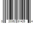 Barcode Image for UPC code 020352814254