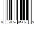 Barcode Image for UPC code 020352814353