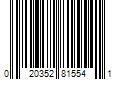 Barcode Image for UPC code 020352815541