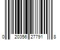 Barcode Image for UPC code 020356277918