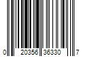 Barcode Image for UPC code 020356363307