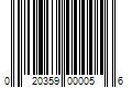 Barcode Image for UPC code 020359000056