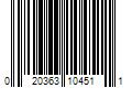 Barcode Image for UPC code 020363104511