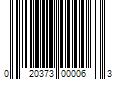 Barcode Image for UPC code 020373000063