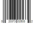 Barcode Image for UPC code 020373025332