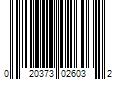 Barcode Image for UPC code 020373026032