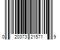 Barcode Image for UPC code 020373215719