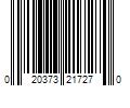 Barcode Image for UPC code 020373217270