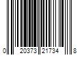 Barcode Image for UPC code 020373217348