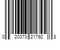 Barcode Image for UPC code 020373217928