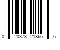 Barcode Image for UPC code 020373218666