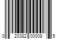 Barcode Image for UPC code 020382000085