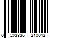 Barcode Image for UPC code 0203836210012