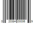 Barcode Image for UPC code 020384000069