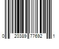 Barcode Image for UPC code 020389776921