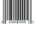 Barcode Image for UPC code 020390000053