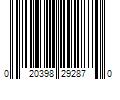 Barcode Image for UPC code 020398292870