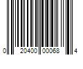 Barcode Image for UPC code 020400000684