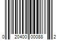 Barcode Image for UPC code 020400000882