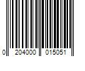 Barcode Image for UPC code 02040000150556