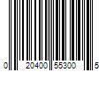 Barcode Image for UPC code 020400553005