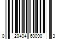 Barcode Image for UPC code 020404600903