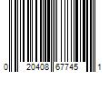 Barcode Image for UPC code 020408677451