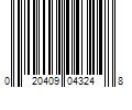 Barcode Image for UPC code 020409043248