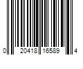 Barcode Image for UPC code 020418165894