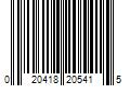 Barcode Image for UPC code 020418205415