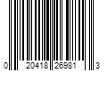 Barcode Image for UPC code 020418269813