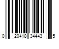 Barcode Image for UPC code 020418344435