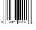 Barcode Image for UPC code 020423000067