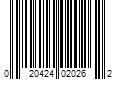 Barcode Image for UPC code 020424020262