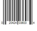 Barcode Image for UPC code 020424036034