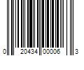 Barcode Image for UPC code 020434000063