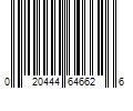 Barcode Image for UPC code 020444646626