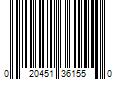 Barcode Image for UPC code 020451361550