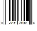 Barcode Image for UPC code 020451361598