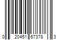 Barcode Image for UPC code 020451673783