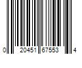 Barcode Image for UPC code 020451675534