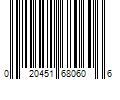 Barcode Image for UPC code 020451680606