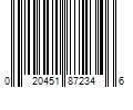 Barcode Image for UPC code 020451872346