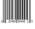 Barcode Image for UPC code 020459994453