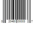 Barcode Image for UPC code 020460000037