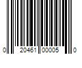 Barcode Image for UPC code 020461000050